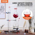 VEVOR 2000ml Essential Oil Distillation Kit Set