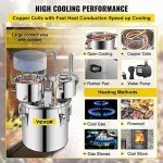 VEVOR 8GAL Distillery Kit with Thumper Keg