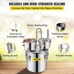VEVOR 8GAL Distillery Kit with Thumper Keg