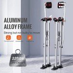 VEVOR Adjustable Aluminum Stilts with Knee Pads