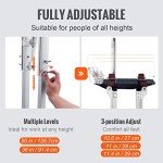 VEVOR Adjustable Aluminum Stilts with Knee Pads