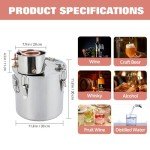 5-Gallon Stainless Steel Alcohol Distillation Kit