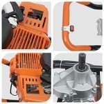 Gas Powered Earth Auger with Various Bits