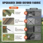 VEVOR 10x10FT Pop Up Screen Tent Canopy