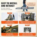VEVOR 10x10FT Pop Up Screen Tent Canopy