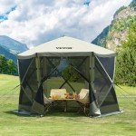 VEVOR 10x10FT Pop Up Screen Tent Canopy