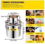 5 Gallon Stainless Steel Home Alcohol Distiller