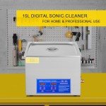 VEVOR 15L Professional Ultrasonic Cleaner with Heater