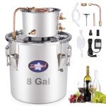 Seeutek 8Gal Stainless Steel Distillery Kit with Pump