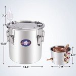 Seeutek 8Gal Stainless Steel Distillery Kit with Pump