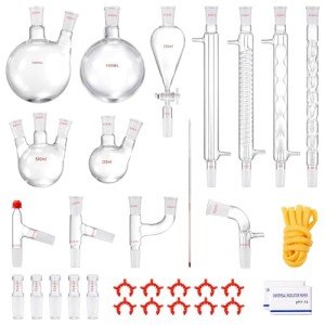 VEVOR 32-Piece Lab Distillation Kit for Oils
