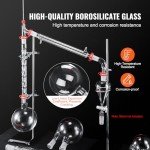 VEVOR 32-Piece Lab Distillation Kit for Oils
