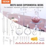 VEVOR 29-Piece Glass Distillation Kit for Essential Oils