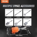 VEVOR Heavy Duty Electric Jack Hammer Kit