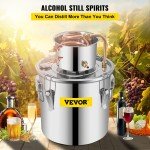 VEVOR 8 Gallon Stainless Steel Alcohol Still