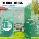 VEVOR 19.4' Walk-in Tunnel Greenhouse Kit