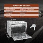 VEVOR Heavy Duty Aluminum Truck Storage Box