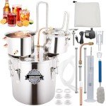 DEWOSEN 13.2 Gallon Complete Alcohol Distillery Kit