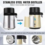 DC HOUSE 1 Gallon Stainless Steel Water Distiller