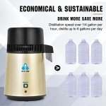 DC HOUSE 1 Gallon Stainless Steel Water Distiller