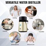 DC HOUSE 1 Gallon Stainless Steel Water Distiller