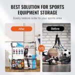 VEVOR Golf Bag Storage Organizer - Black