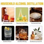 13 Gal Stainless Steel Distillery Kit with Copper Tubing