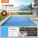 VEVOR 32x16 ft Solar Pool Cover Blanket