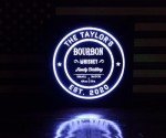 Personalized Bourbon Whiskey LED Sign for Distilleries