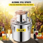 VEVOR 5Gal Stainless Steel Alcohol Distillery Kit