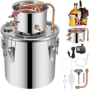 3Gal Distillery Kit for Homemade Alcohol & Whiskey