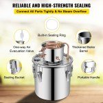 VEVOR 8Gal Alcohol Distiller Kit - 30L 2 Pot