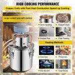 VEVOR 8Gal Stainless Steel Alcohol Distillery Kit