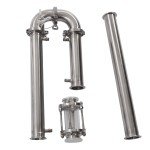 Stainless Steel 2" Moonshine Distilling Column Kit