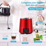 VEVOR 4L Water Distiller with Dual Temp Control