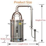 HOOLOO Home Alcohol Distillation Kit 30L