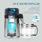 CO-Z 4L Stainless Steel Countertop Distiller Kit