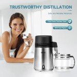 CO-Z 4L Stainless Steel Countertop Distiller Kit