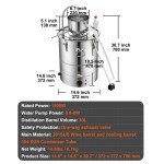 VEVOR 9Gal Electric Alcohol Distiller Set