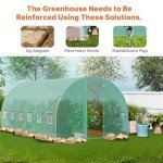 VEVOR 19.4' Walk-in Tunnel Greenhouse Kit