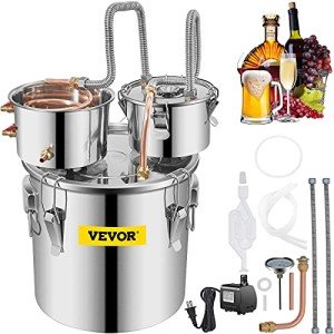VEVOR 8GAL Alcohol Distillery Kit with Thumper