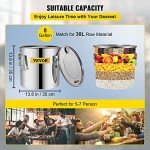 VEVOR 8GAL Alcohol Distillery Kit with Thumper
