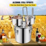 VEVOR 8Gal Home Distillery Kit with 3 Pots