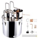 13.2Gal Moonshine Still with Thumper Keg & Pump