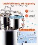 13.2Gal Moonshine Still with Thumper Keg & Pump