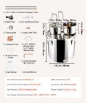 13.2Gal Moonshine Still with Thumper Keg & Pump
