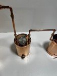 10 Gal Copper Still with Thumper and Worm