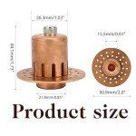 2" Copper Bubble Plate for Home Distillation