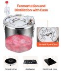 VEVOR 3 Gallon Stainless Steel Moonshine Still