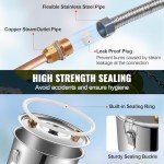 VEVOR 3 Gal Stainless Steel Alcohol Distiller Kit
